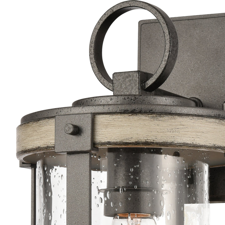 Elk Lighting 89145/1  Annenberg Outdoor Anvil Iron