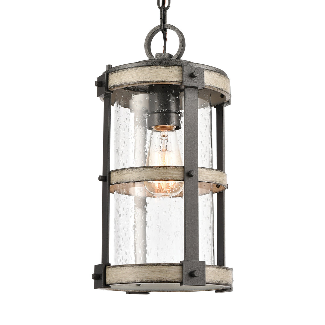 Elk Lighting 89147/1  Annenberg Outdoor Anvil Iron