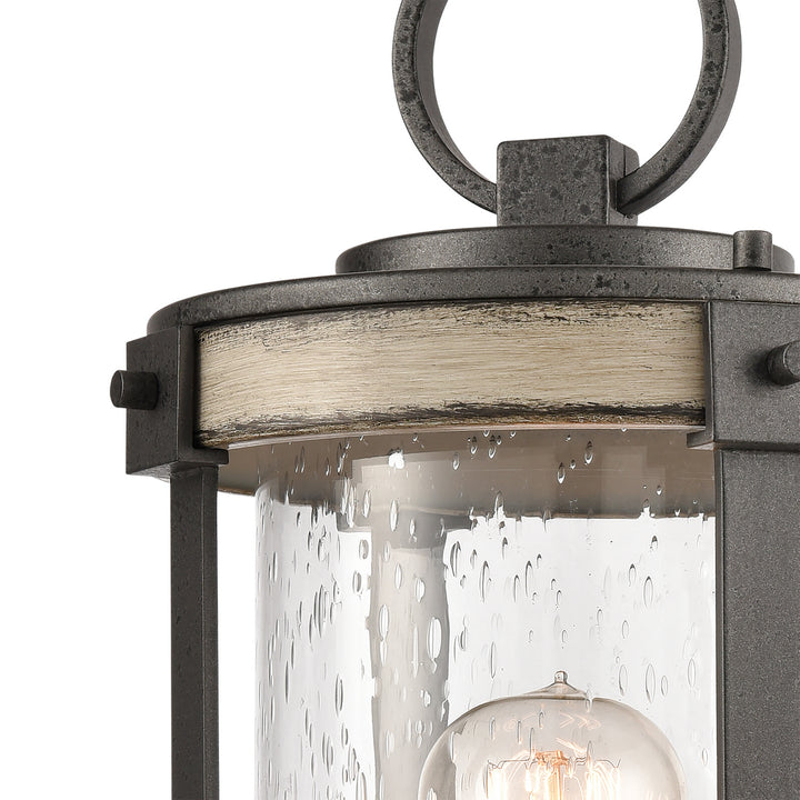 Elk Lighting 89148/1  Annenberg Outdoor Anvil Iron