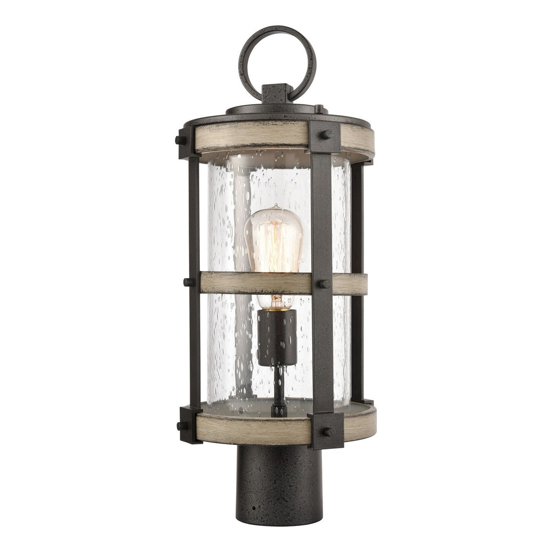 Elk Lighting 89148/1  Annenberg Outdoor Anvil Iron