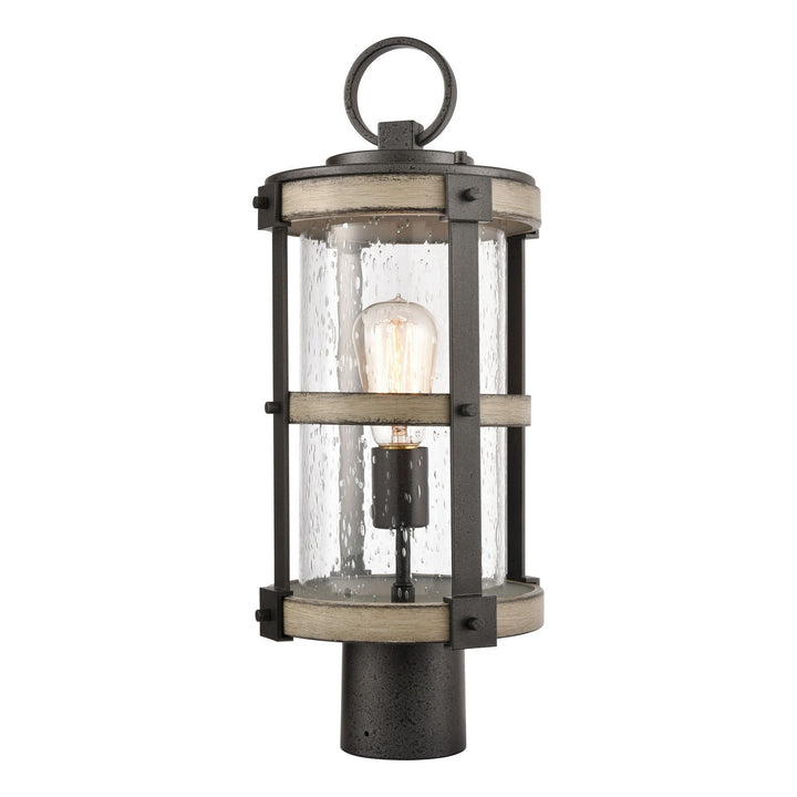 Elk Lighting 89148/1  Annenberg Outdoor Anvil Iron