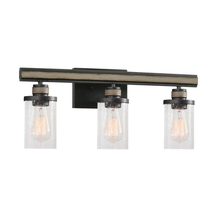 Elk Beaufort 89154/3 Bath Vanity Light 23 in. wide - Anvil Iron