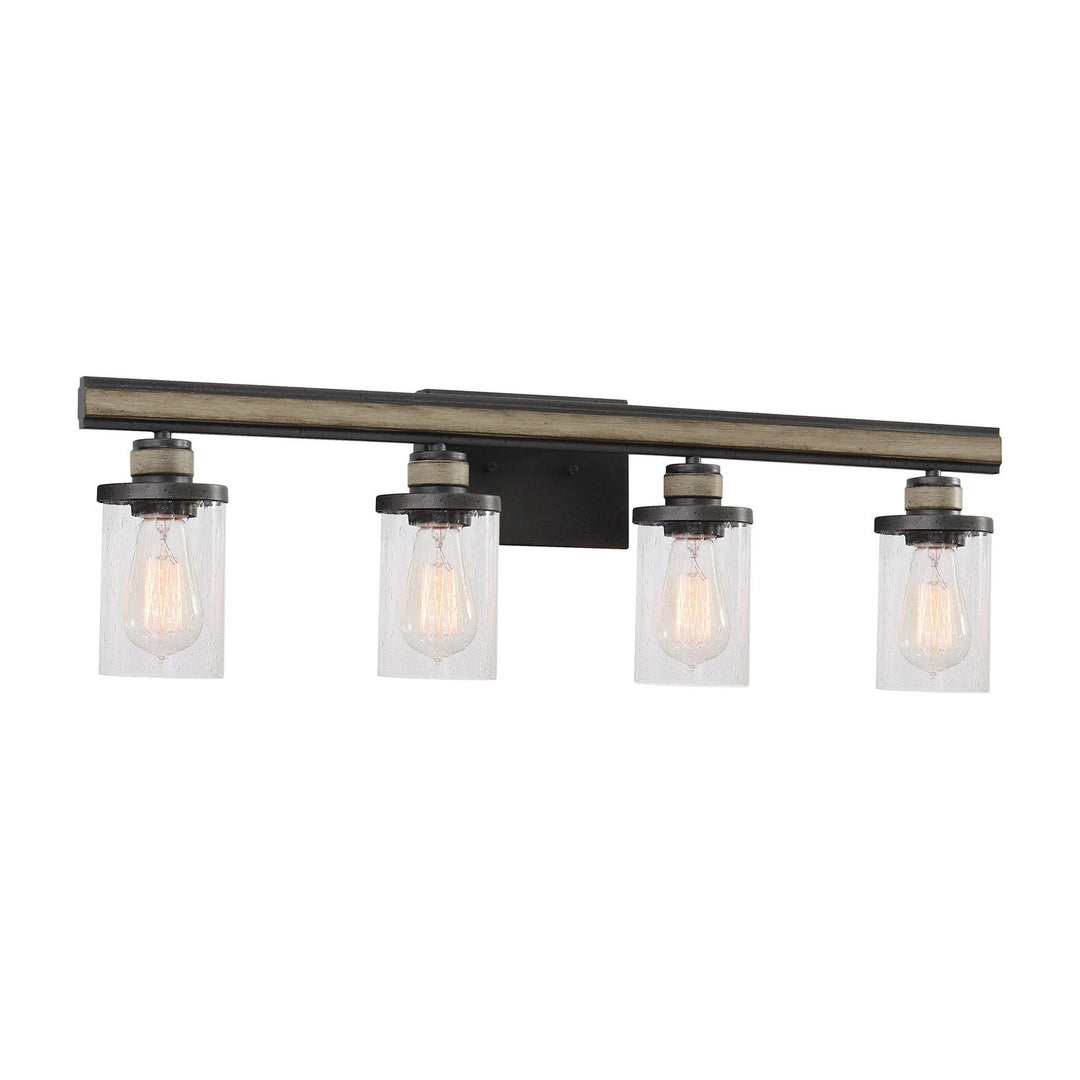 Elk Beaufort 89155/4 Bath Vanity Light 30 in. wide - Anvil Iron