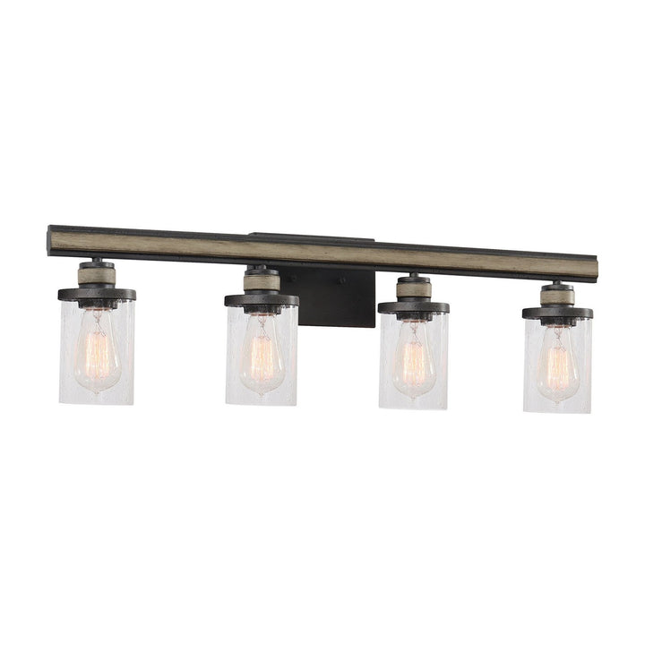Elk Beaufort 89155/4 Bath Vanity Light 30 in. wide - Anvil Iron