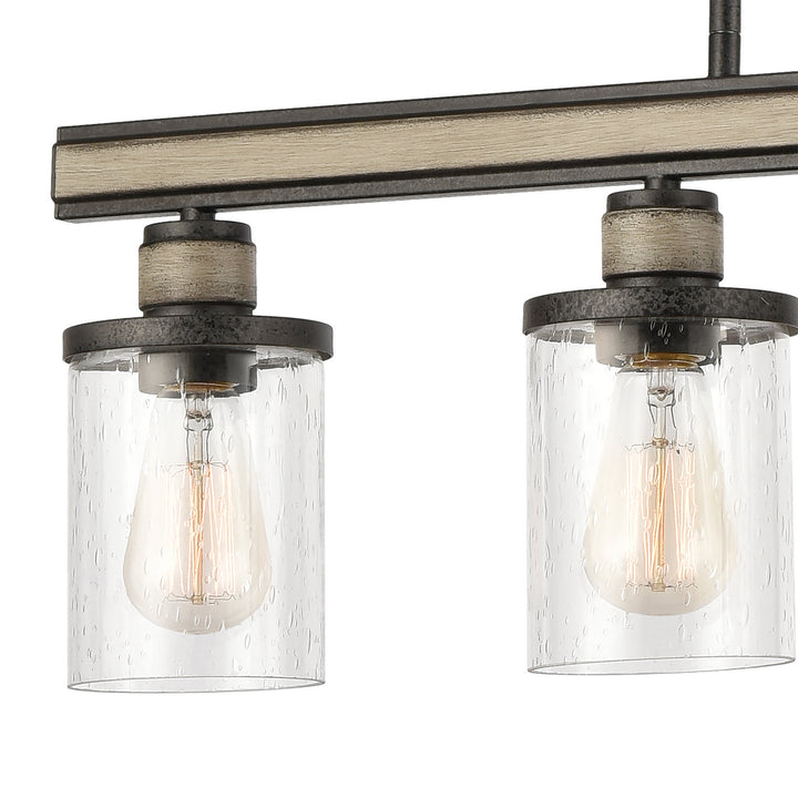 Elk Beaufort 89157/4 Pendant Light - Anvil Iron