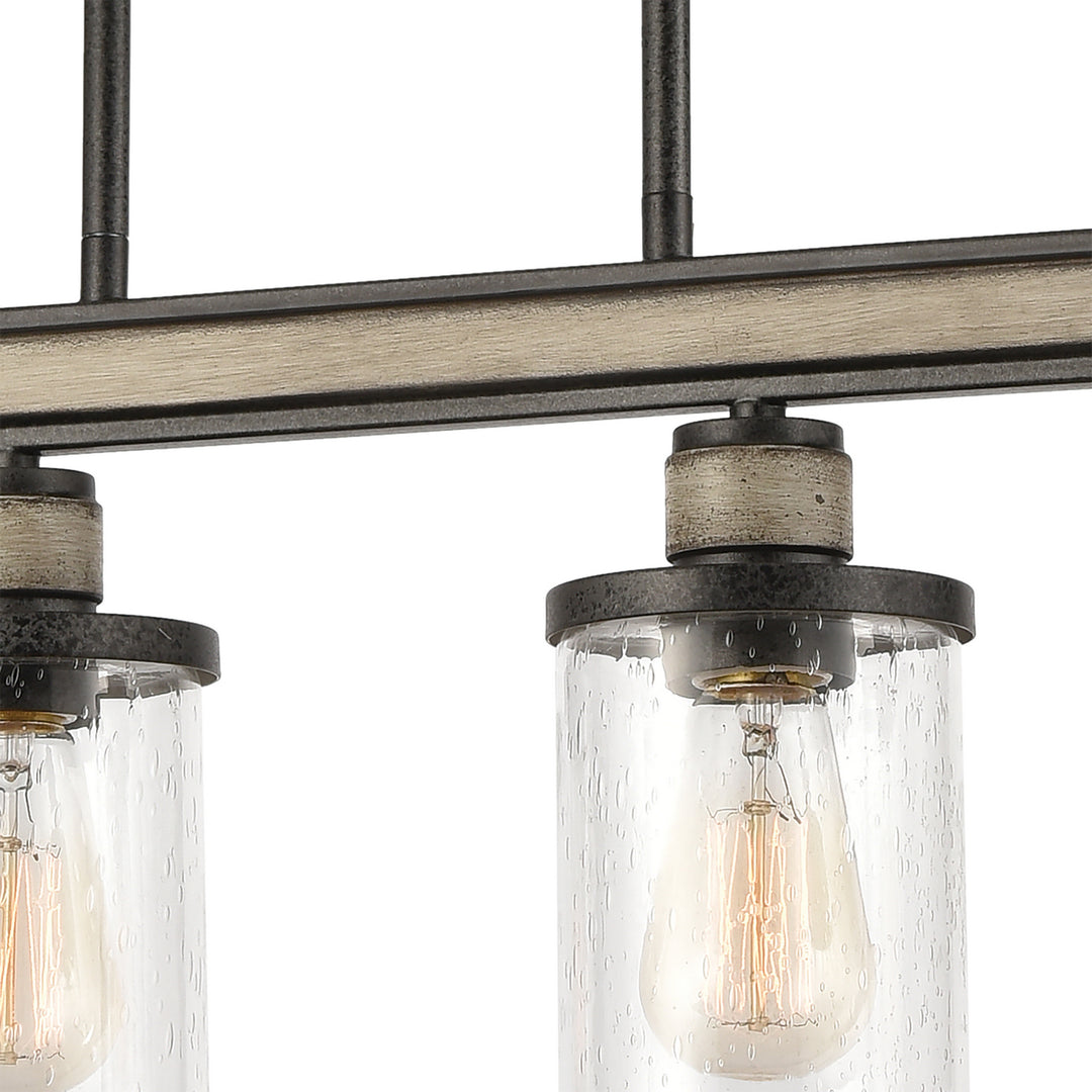 Elk Beaufort 89157/4 Pendant Light - Anvil Iron