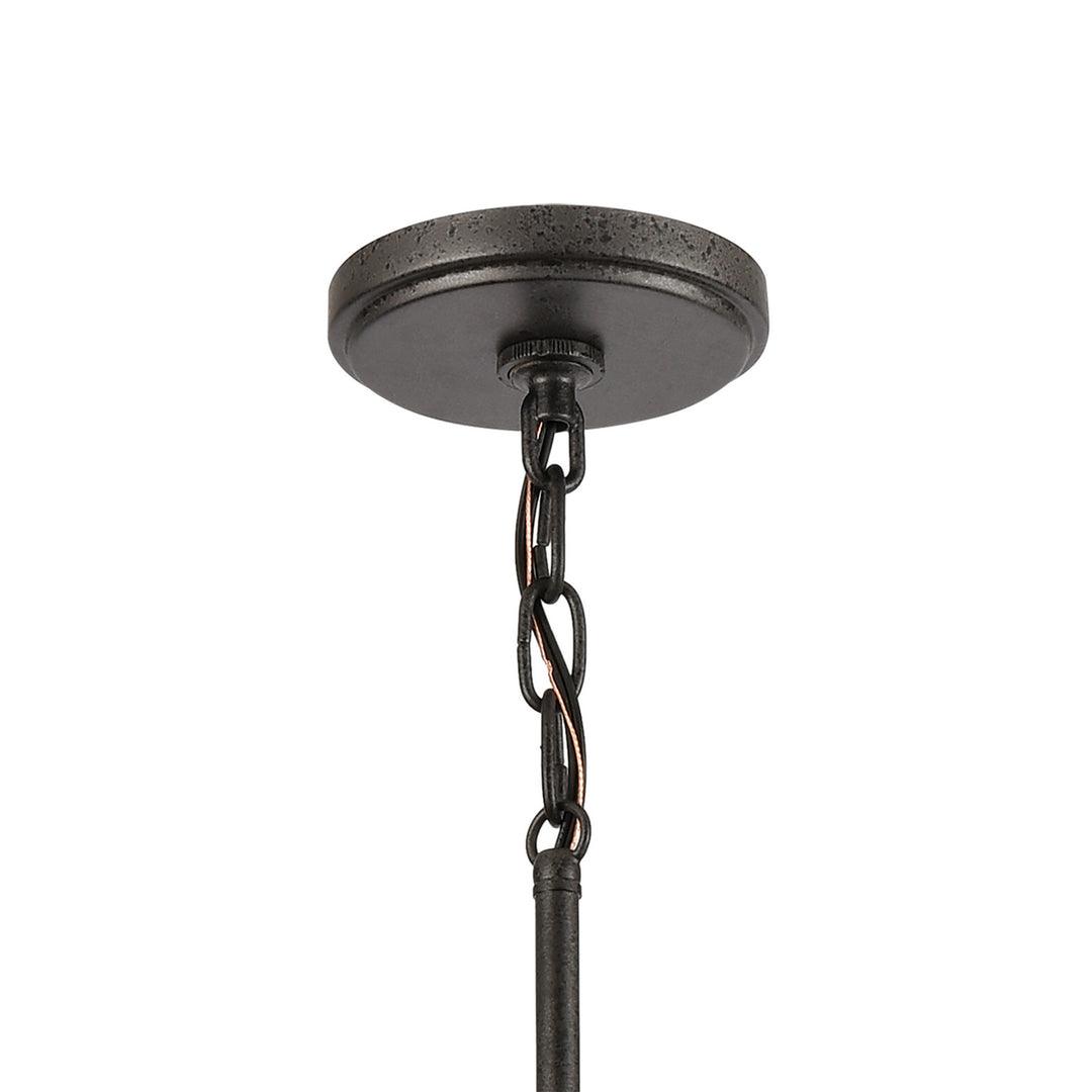 Elk Beaufort 89158/4 Chandelier Light - Anvil Iron