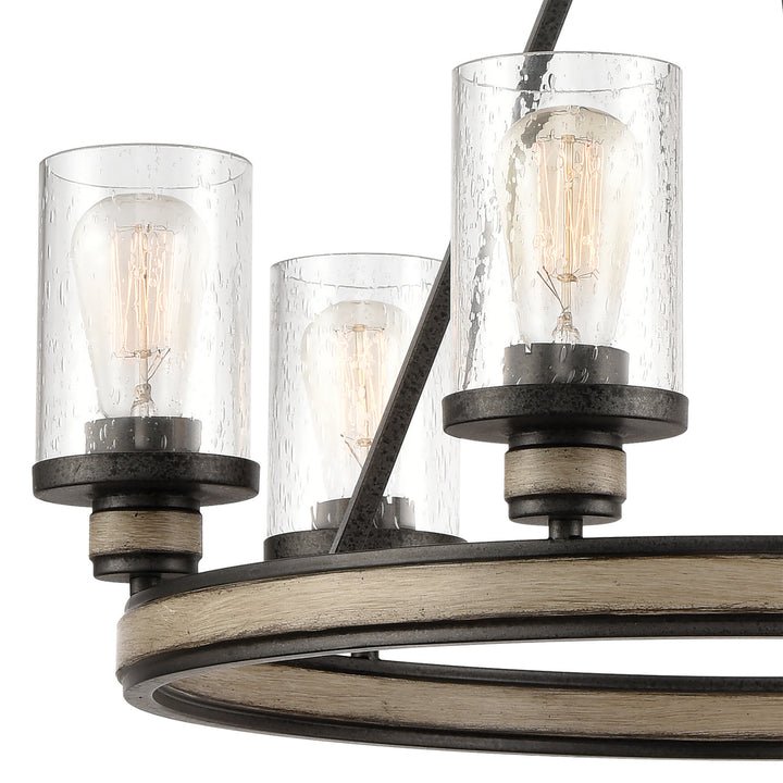 Elk Beaufort 89159/6 Chandelier Light - Anvil Iron