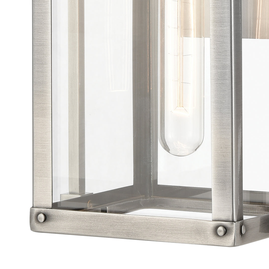 Elk Lighting 89171/1  Crested Butte Outdoor Antique Brushed Aluminum