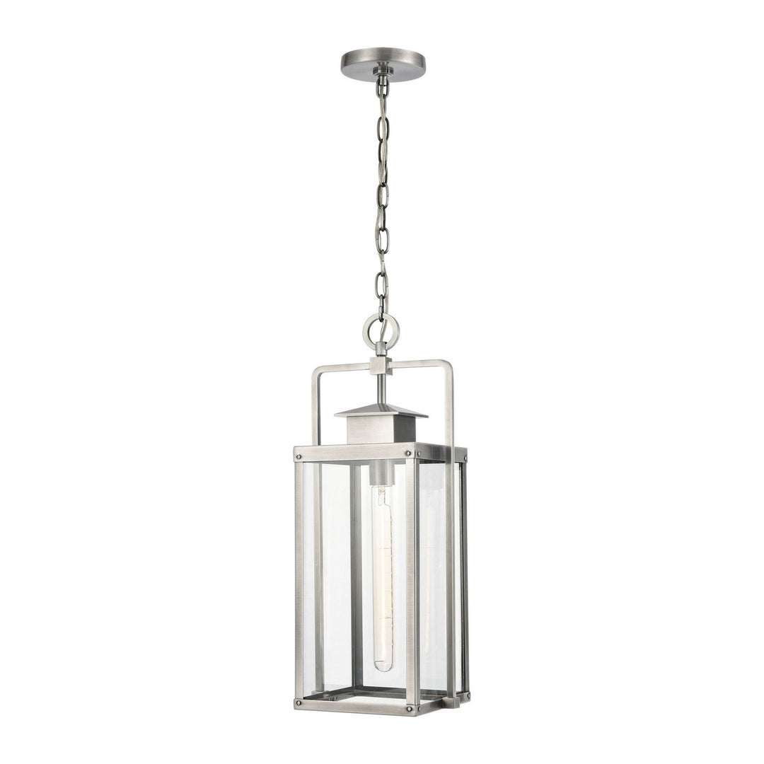 Elk Lighting 89174/1  Crested Butte Outdoor Antique Brushed Aluminum