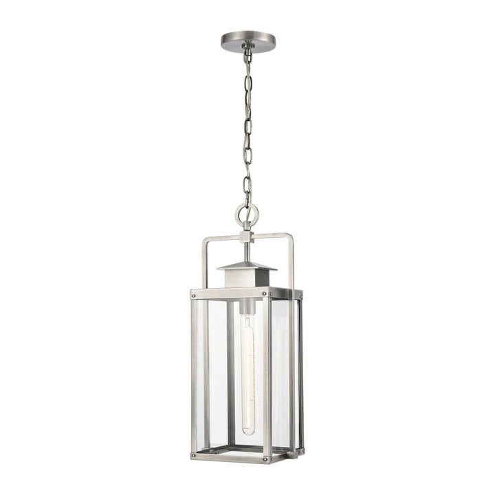 Elk Lighting 89174/1  Crested Butte Outdoor Antique Brushed Aluminum