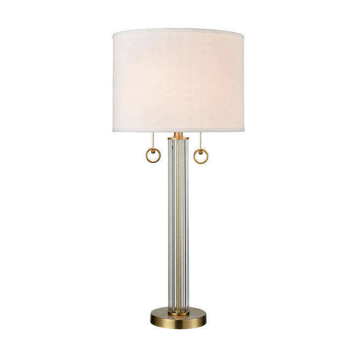 Elk Lighting 77143  Cannery Row Lamp Clear