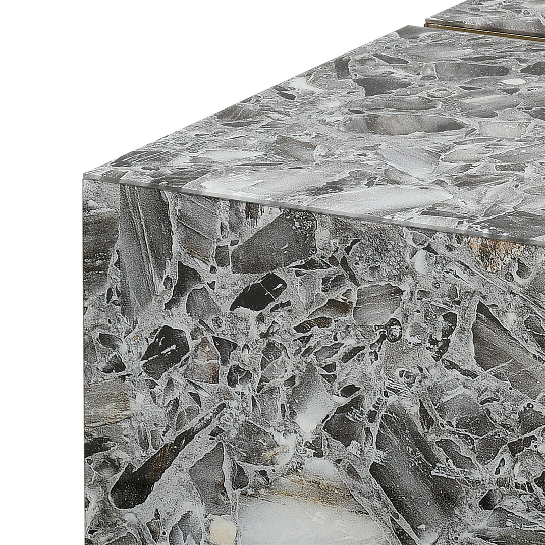 Elk Lighting 1114-409  Crystalline Furniture Gray Agate