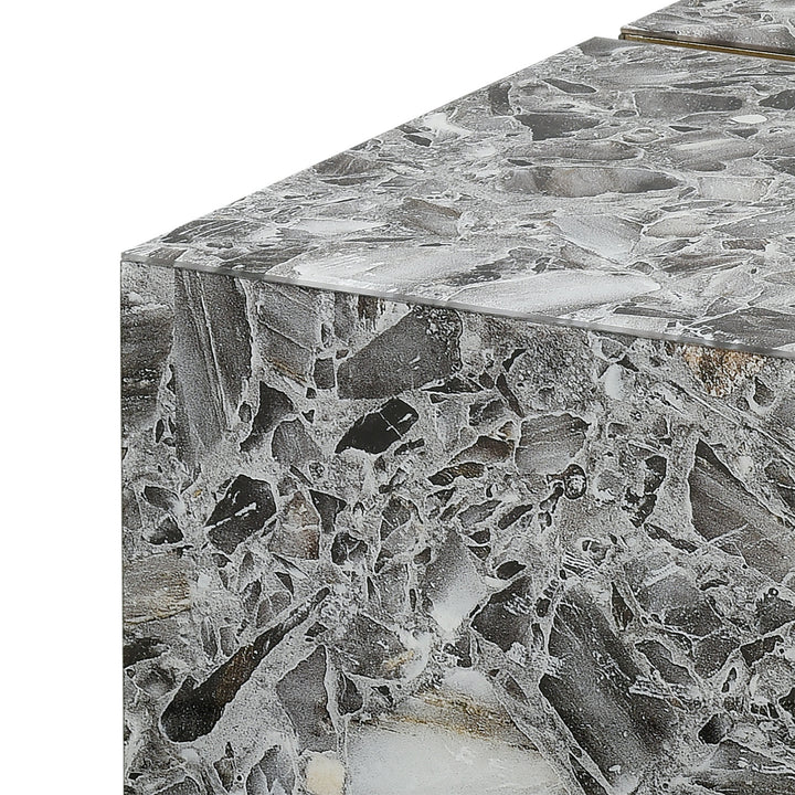 Elk Lighting 1114-409  Crystalline Furniture Gray Agate