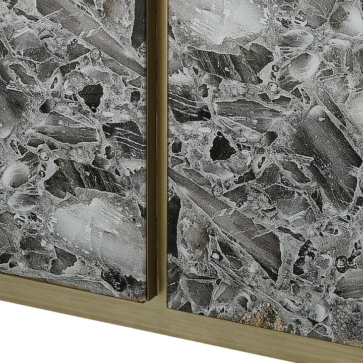 Elk Lighting 1114-409  Crystalline Furniture Gray Agate