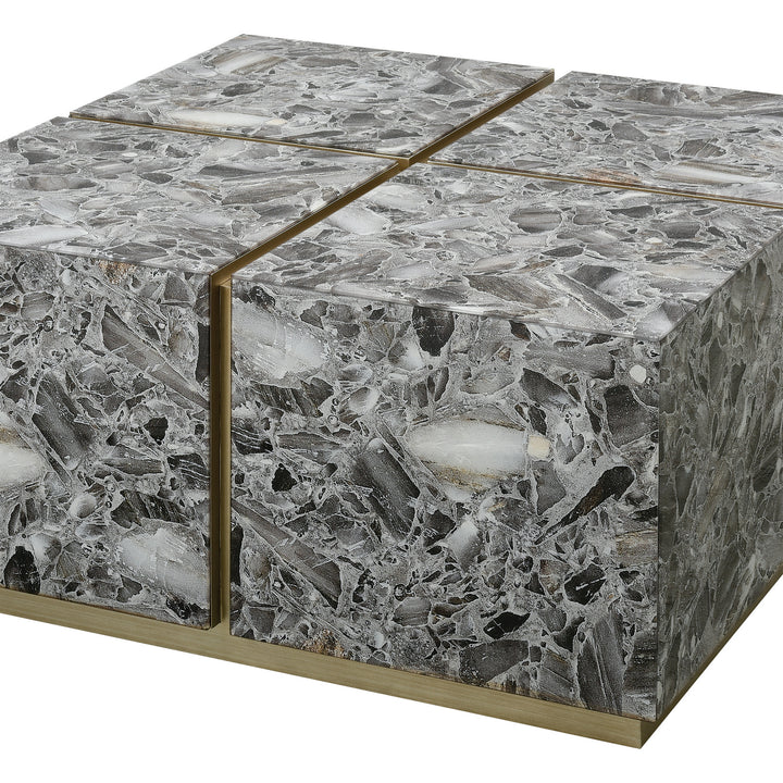Elk Lighting 1114-409  Crystalline Furniture Gray Agate