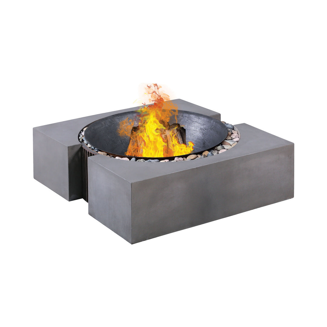 Elk Lighting 157-084  Volcano Outdoor Gray