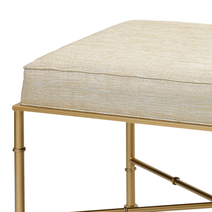 Elk Lighting 3169-135  Gold Cane Furniture Metallic Cream