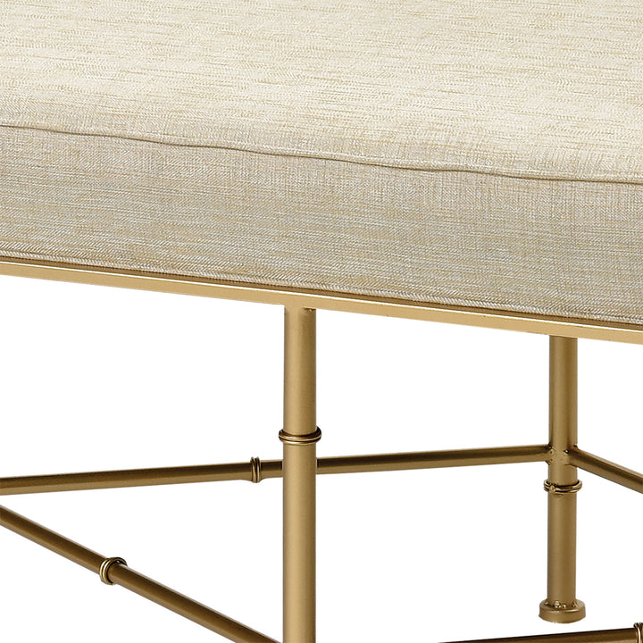 Elk Lighting 3169-135  Gold Cane Furniture Metallic Cream