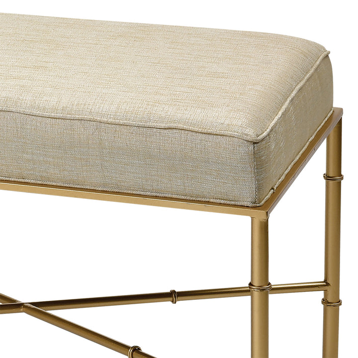 Elk Lighting 3169-135  Gold Cane Furniture Metallic Cream