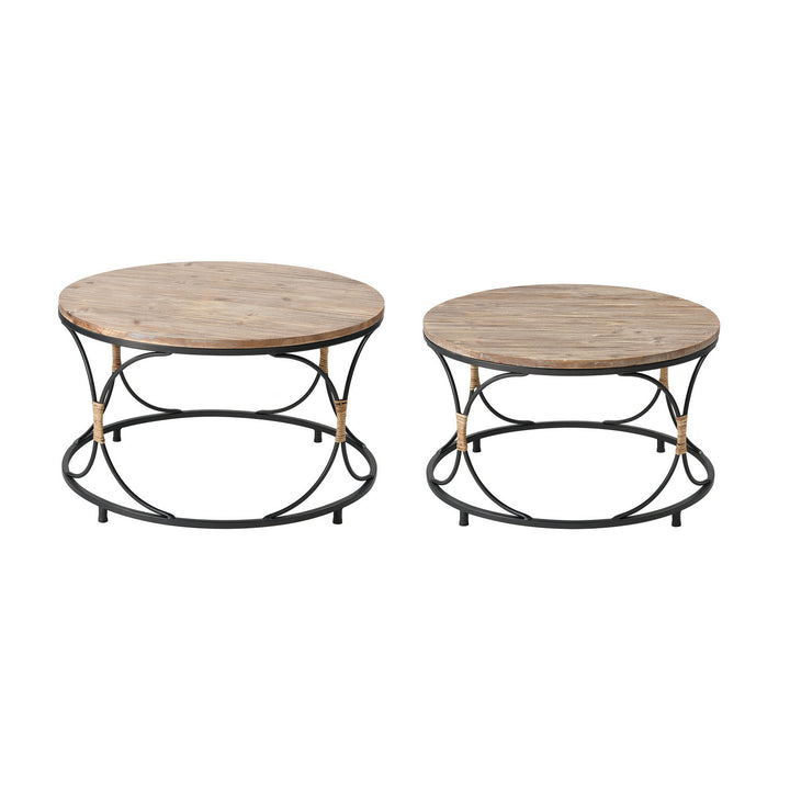 Elk Lighting 3200-254/S2  Fisher Island Furniture Natural