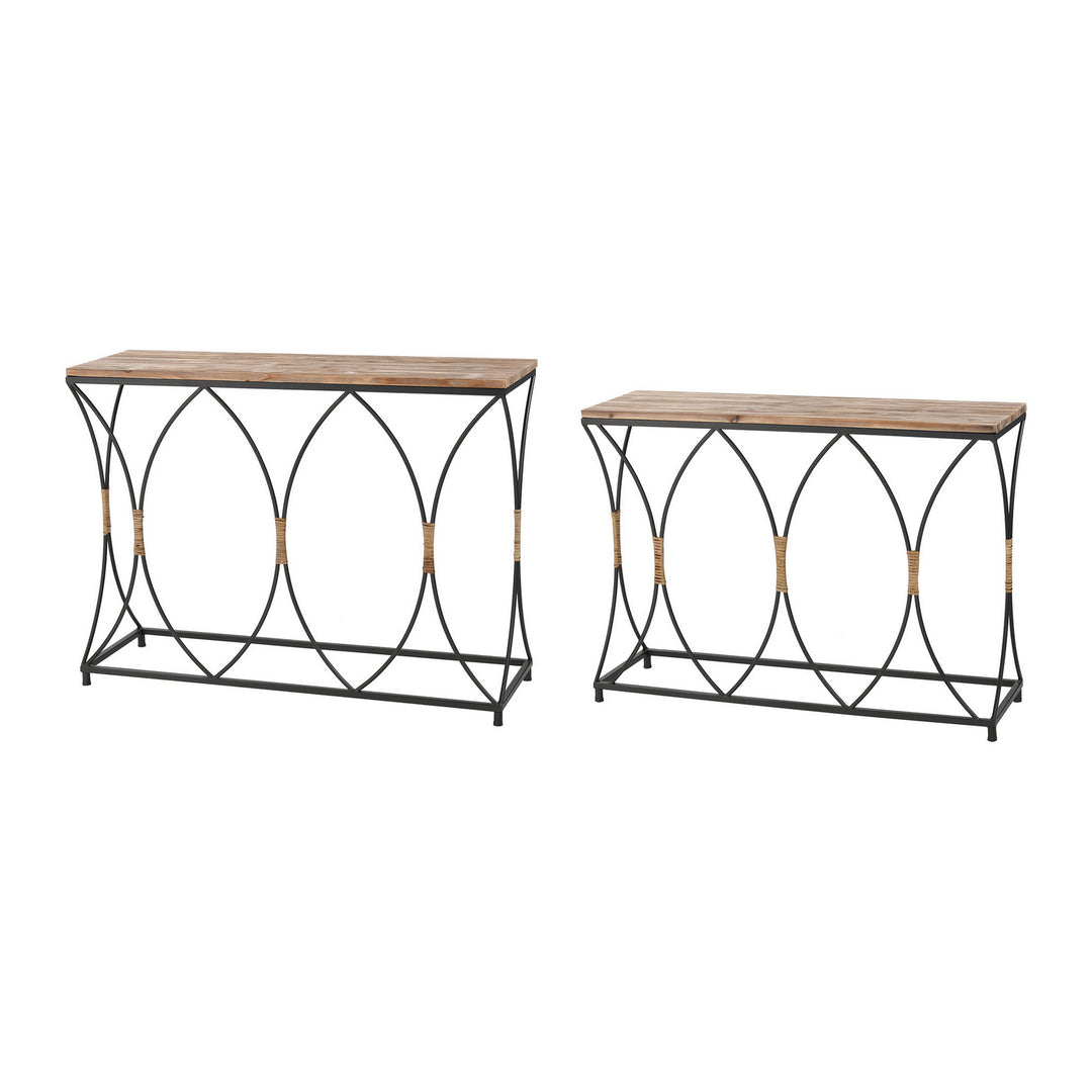 Elk Lighting 3200-257/S2  Fisher Island Furniture Natural