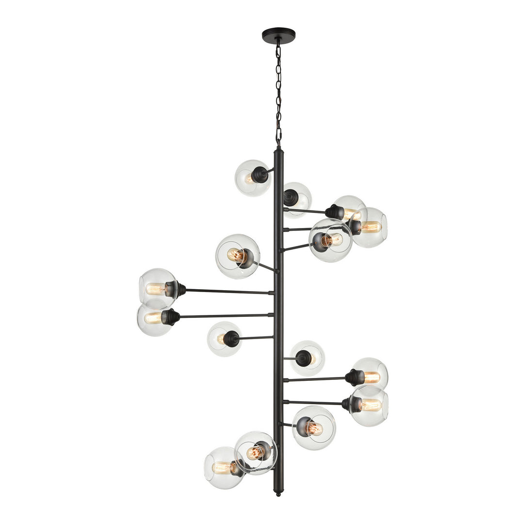 Elk Composition D4446 Chandelier Light - Oil Rubbed Bronze