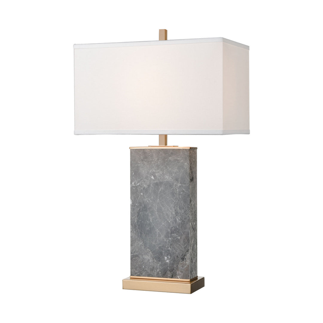 Elk Lighting D4507  Archean Lamp Gray Marble