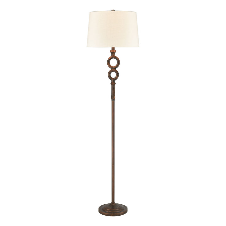 Elk Lighting D4604  Hammered Home Lamp Bronze