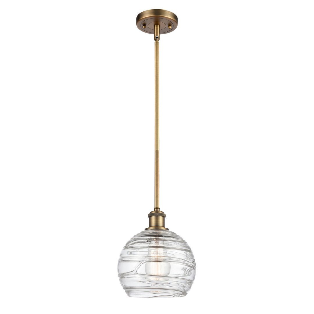 Innovations Ballston 516-1S-BB-G1213-8 Pendant Light - Brushed Brass