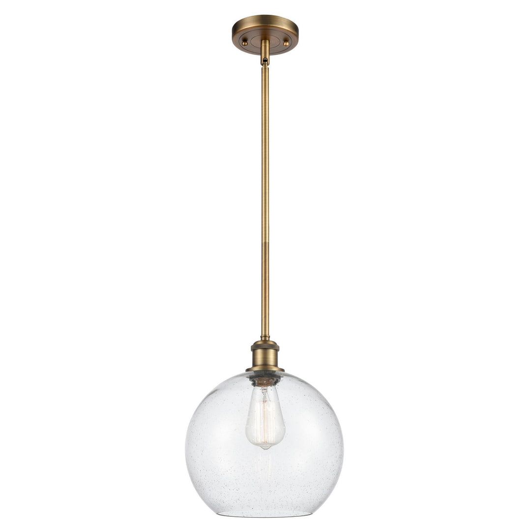 Innovations Ballston 516-1S-BB-G124-10 Pendant Light - Brushed Brass