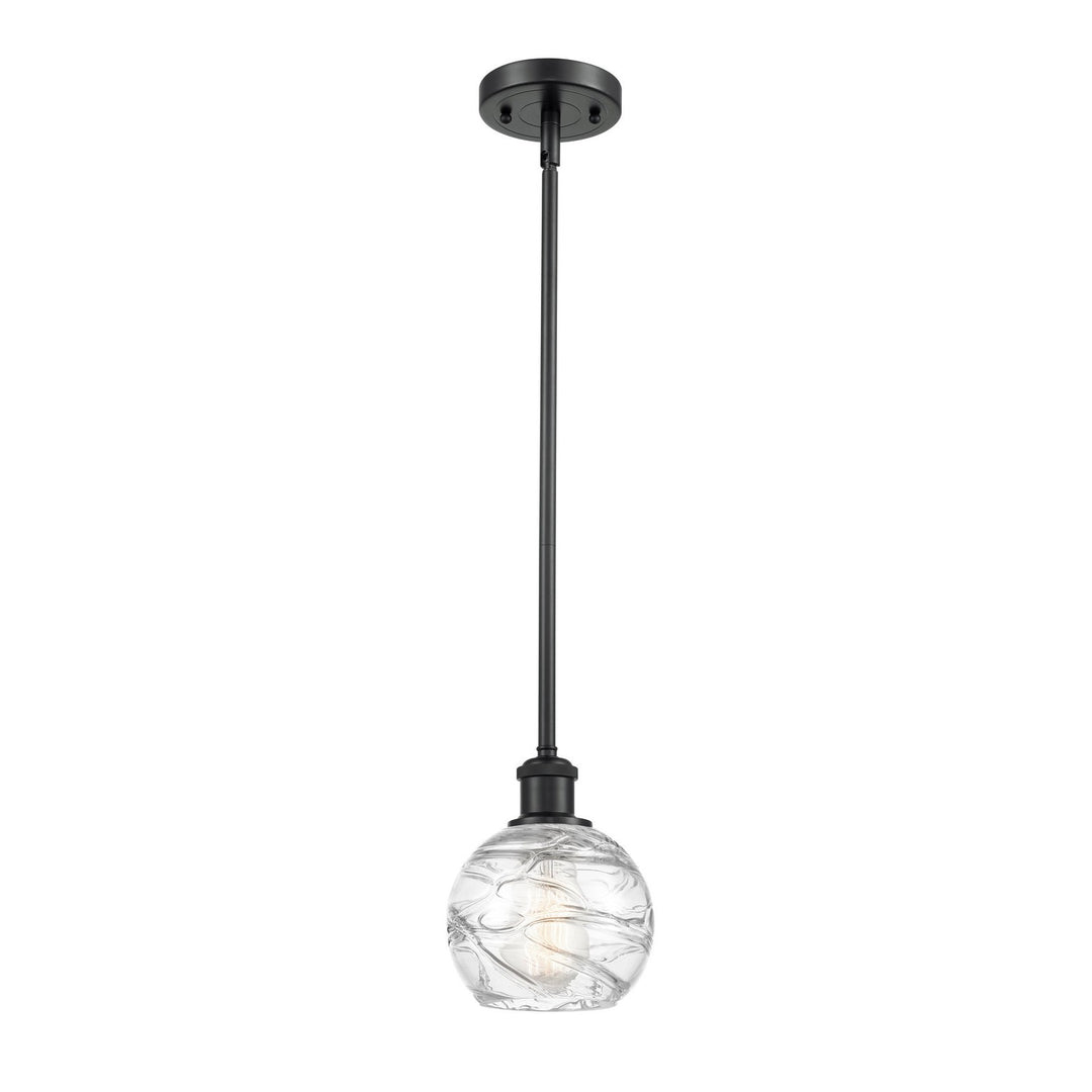 Innovations Ballston 516-1S-BK-G1213-6 Pendant Light - Matte Black