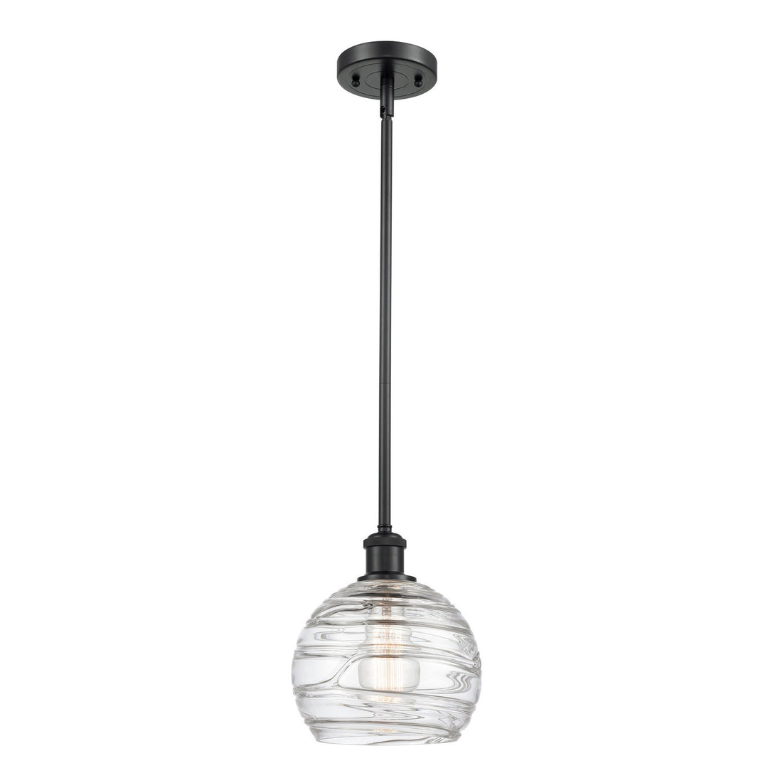 Innovations Ballston 516-1S-BK-G1213-8 Pendant Light - Matte Black