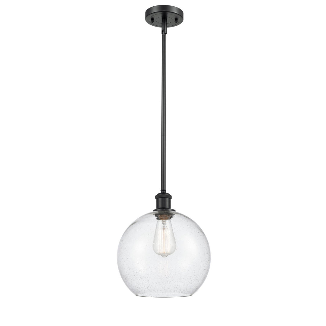 Innovations Ballston 516-1S-BK-G124-10 Pendant Light - Matte Black