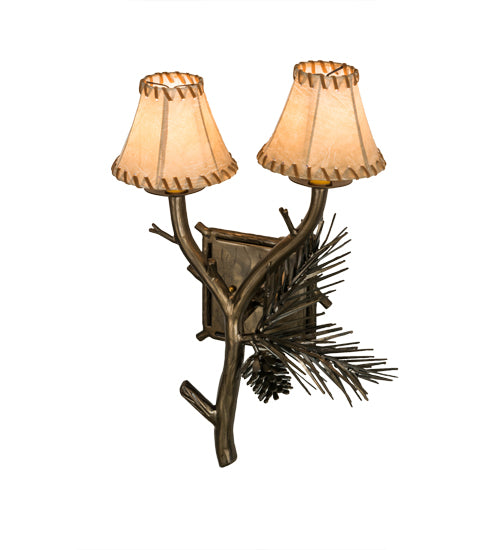 Meyda Tiffany Lone Pine 104458 Wall Light - Antique Copper