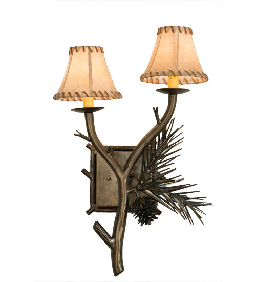 Meyda Tiffany Lone Pine 104458 Wall Light - Antique Copper