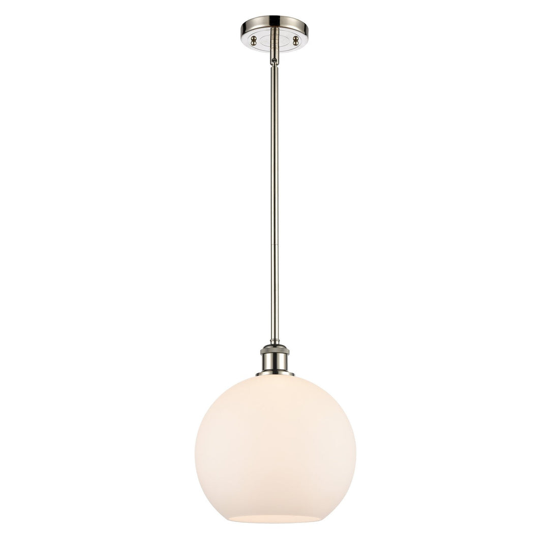 Innovations Ballston 516-1S-PN-G121-10 Pendant Light - Polished Nickel