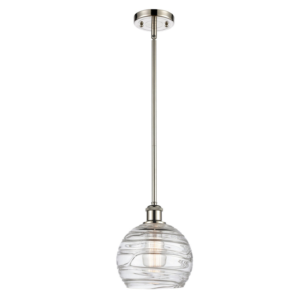 Innovations Ballston 516-1S-PN-G1213-8 Pendant Light - Polished Nickel