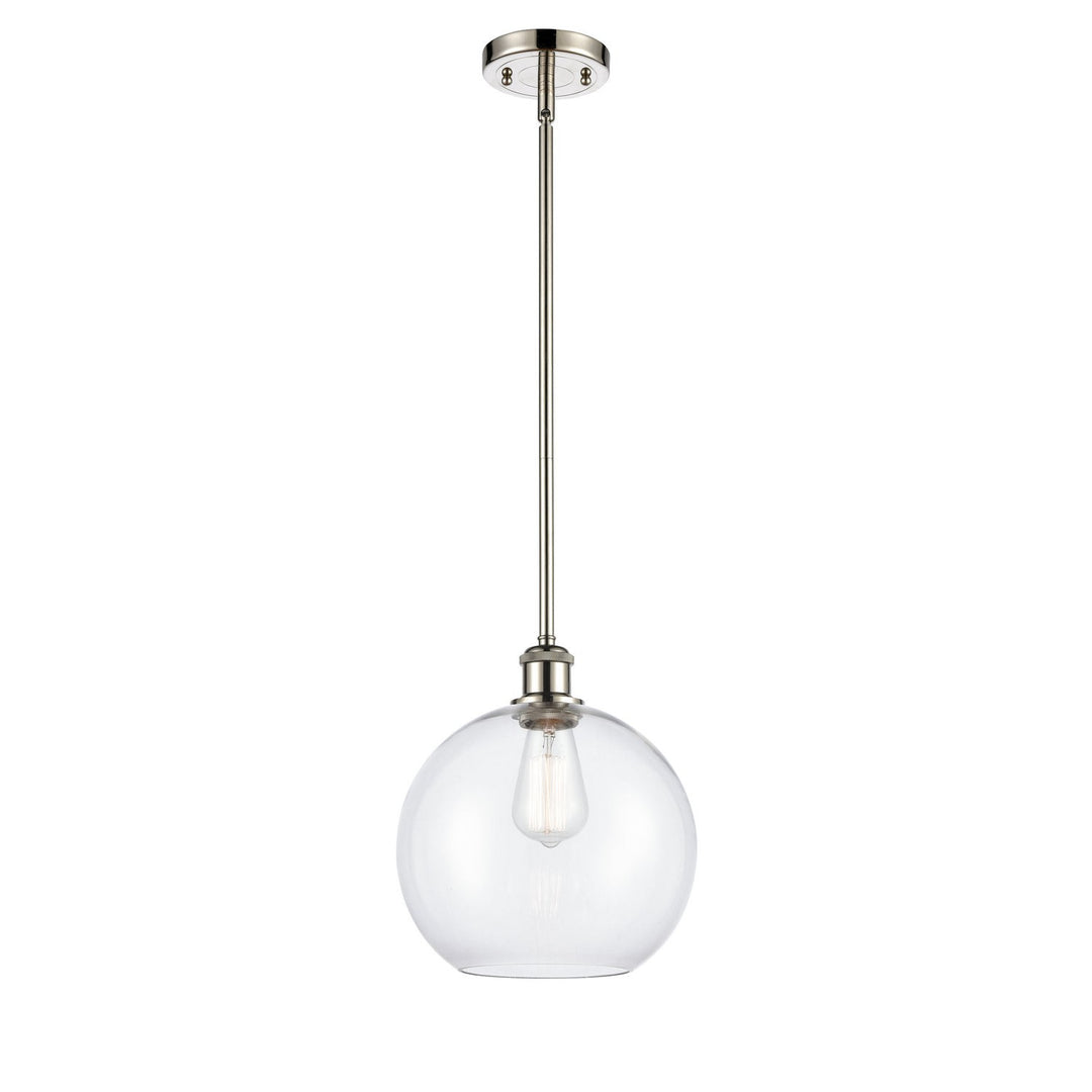 Innovations Ballston 516-1S-PN-G122-10 Pendant Light - Polished Nickel