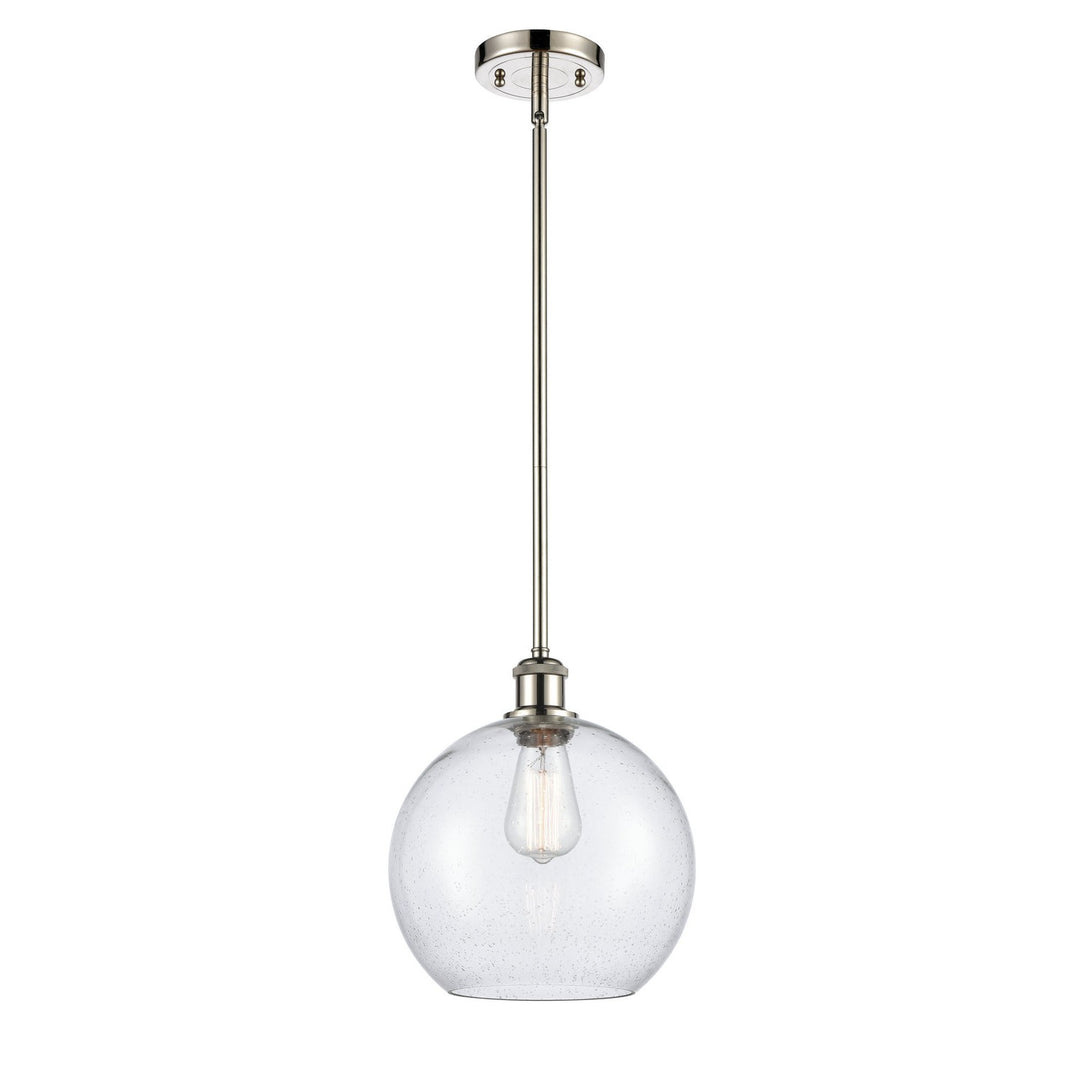 Innovations Ballston 516-1S-PN-G124-10 Pendant Light - Polished Nickel