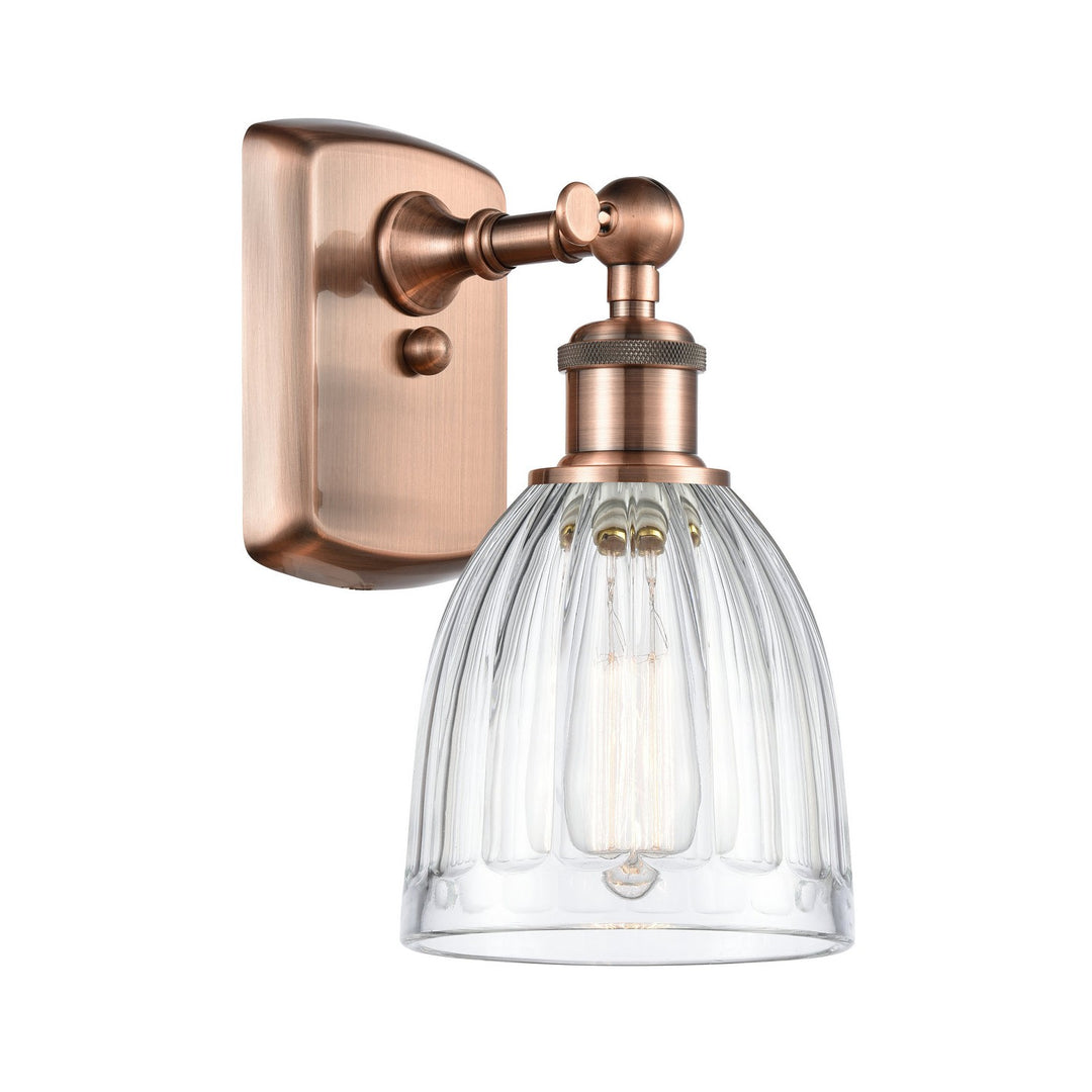 Innovations Ballston 516-1W-AC-G442 Wall Sconce Light - Antique Copper