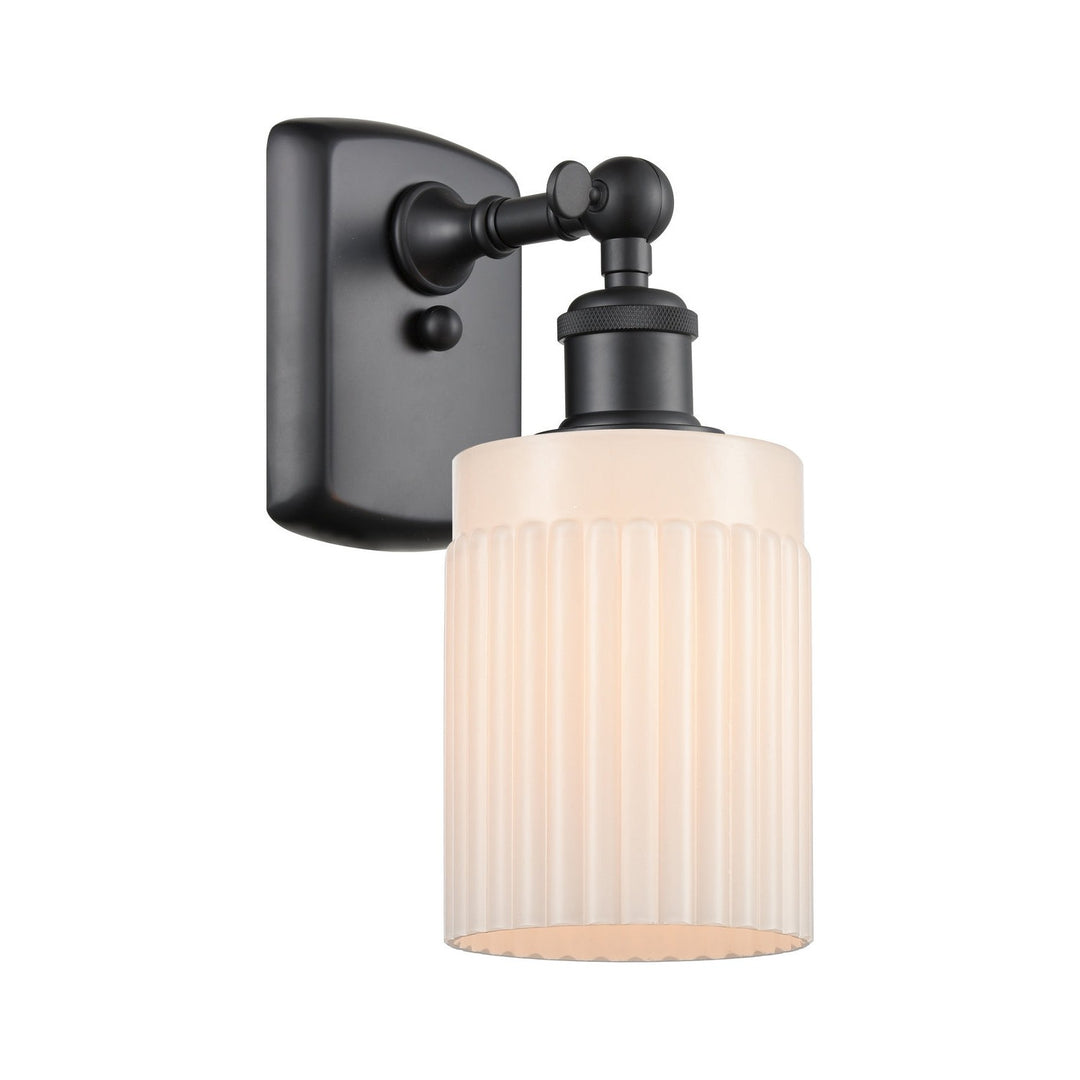 Innovations Ballston 516-1W-BK-G341 Wall Sconce Light - Matte Black