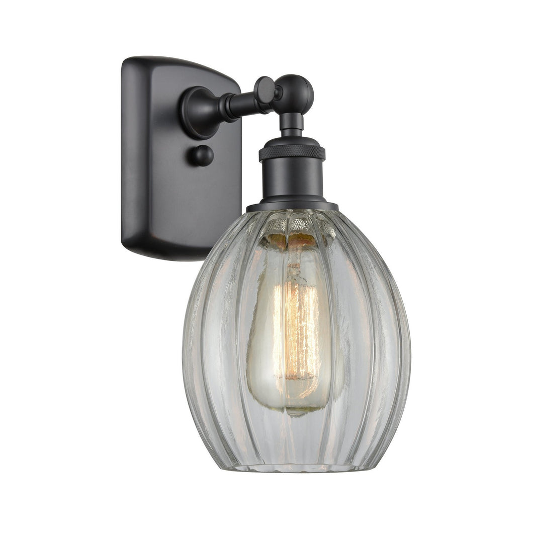 Innovations Ballston 516-1W-BK-G82-LED Wall Sconce Light - Matte Black