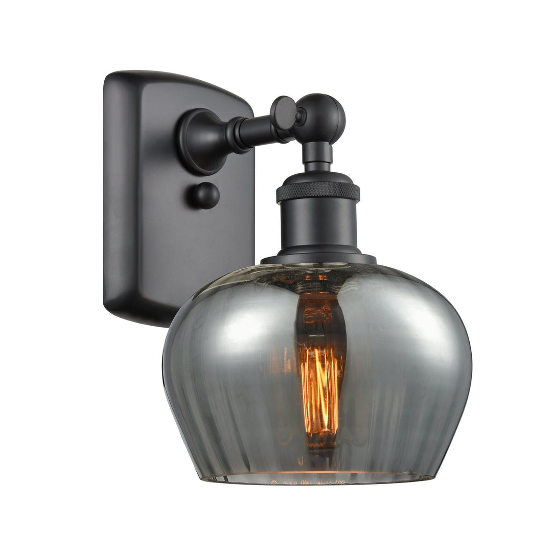 Innovations Ballston 516-1W-BK-G93-LED Wall Sconce Light - Matte Black
