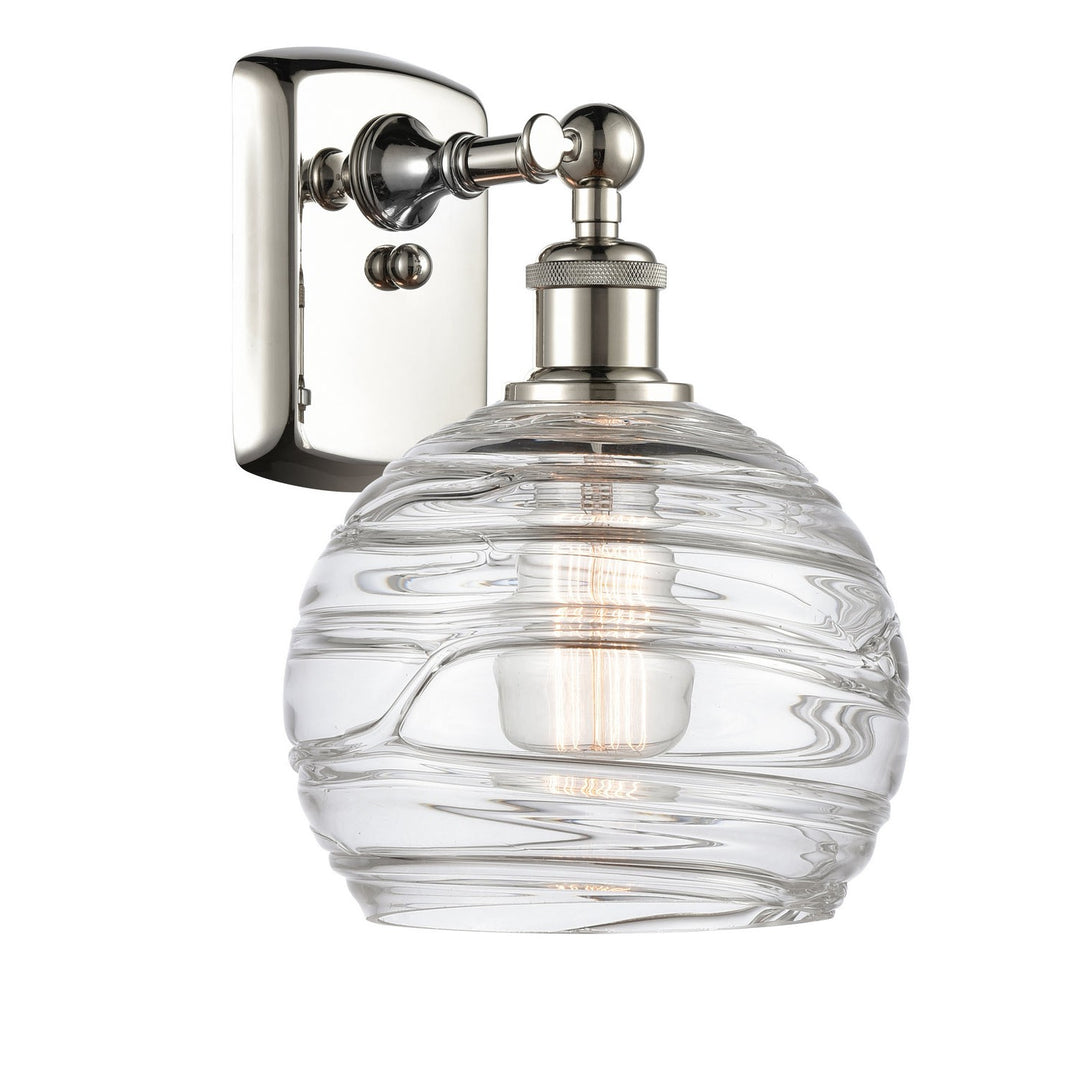 Innovations Ballston 516-1W-PN-G1213-8 Wall Sconce Light - Polished Nickel
