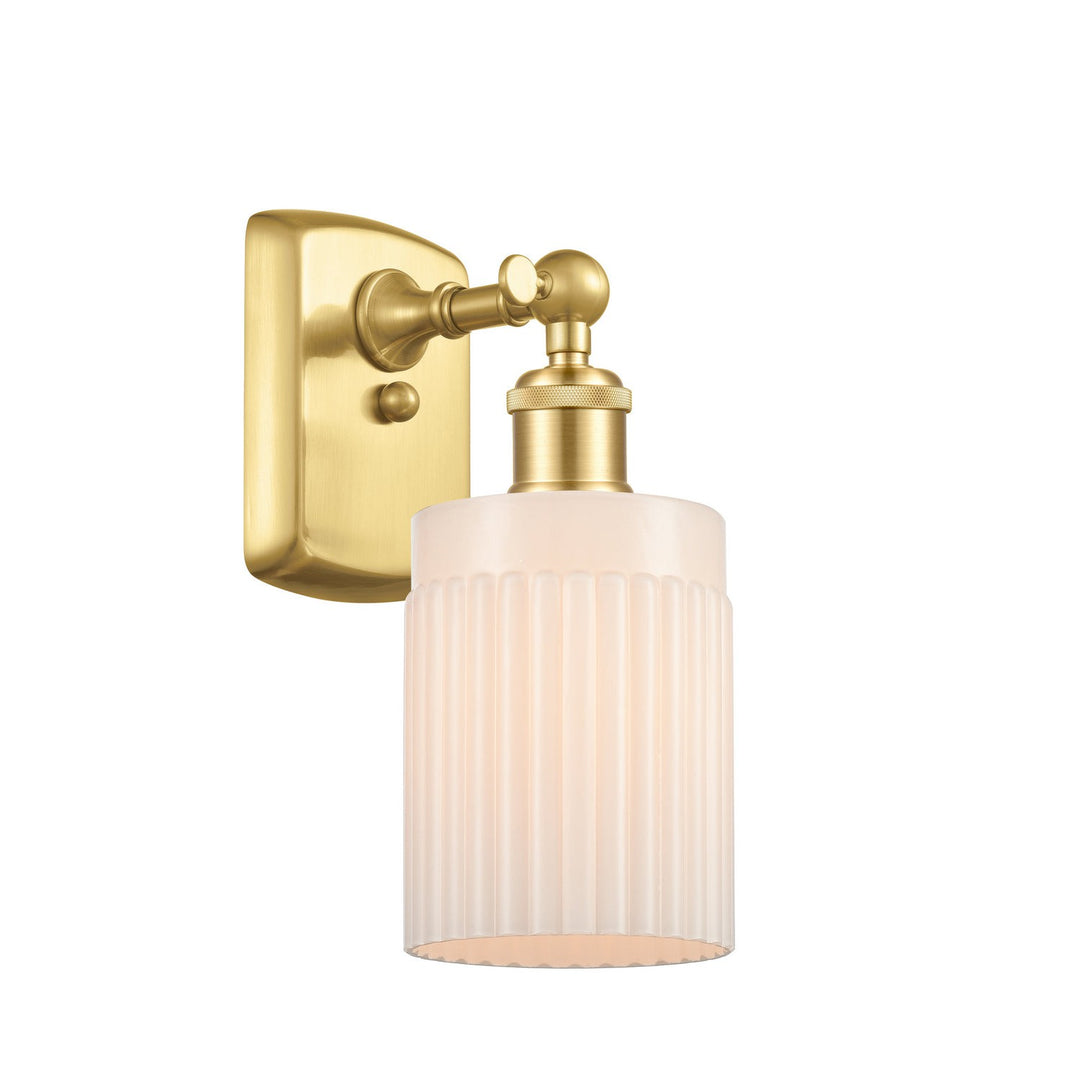 Innovations Ballston 516-1W-SG-G341 Wall Sconce Light - Satin Gold
