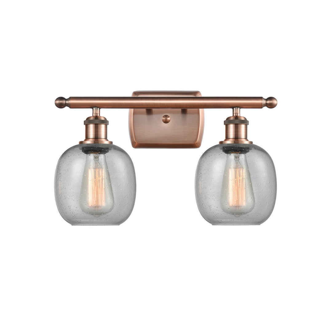 Innovations Ballston 516-2W-AC-G104 Bath Vanity Light 16 in. wide - Antique Copper