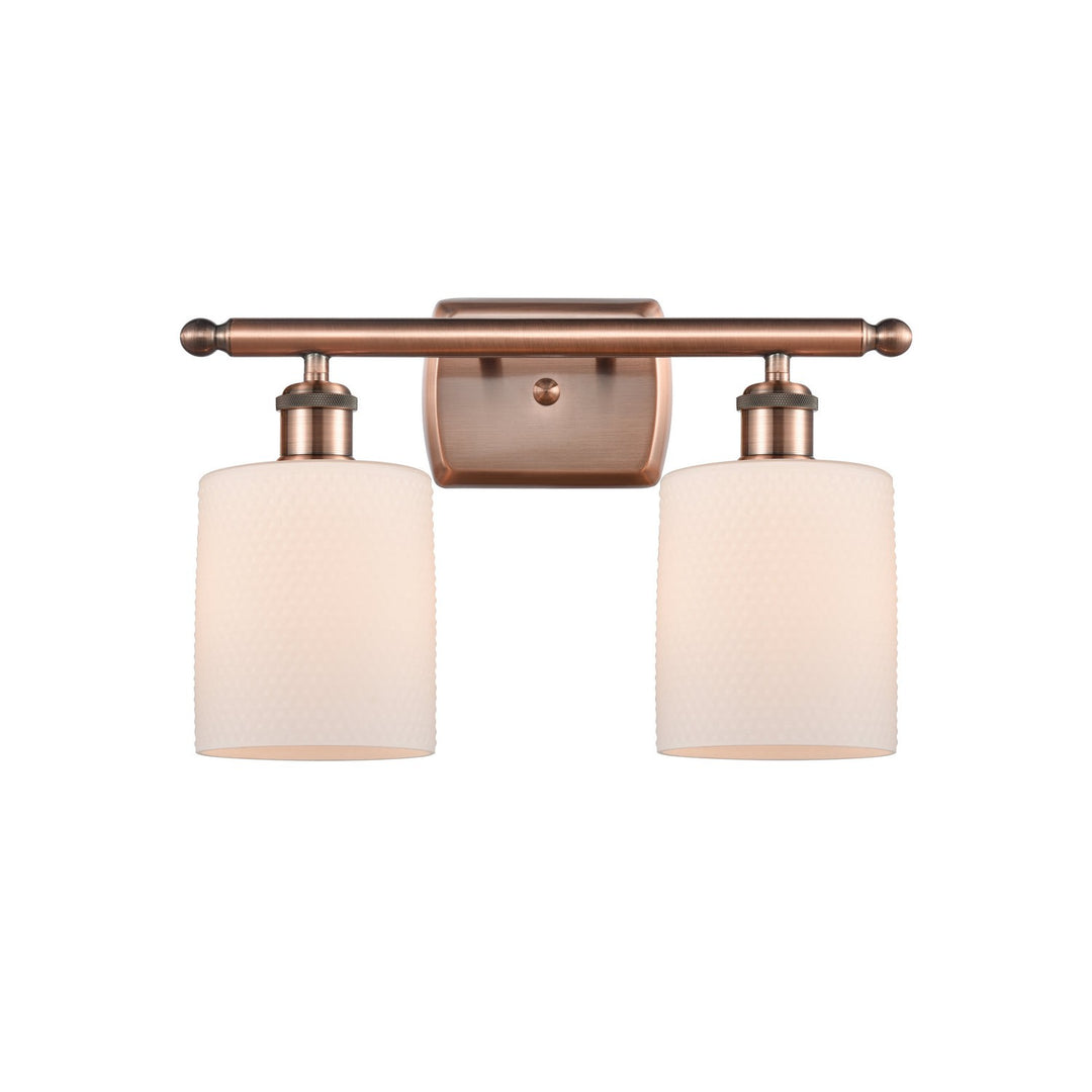 Innovations Ballston 516-2W-AC-G111 Bath Vanity Light 16 in. wide - Antique Copper