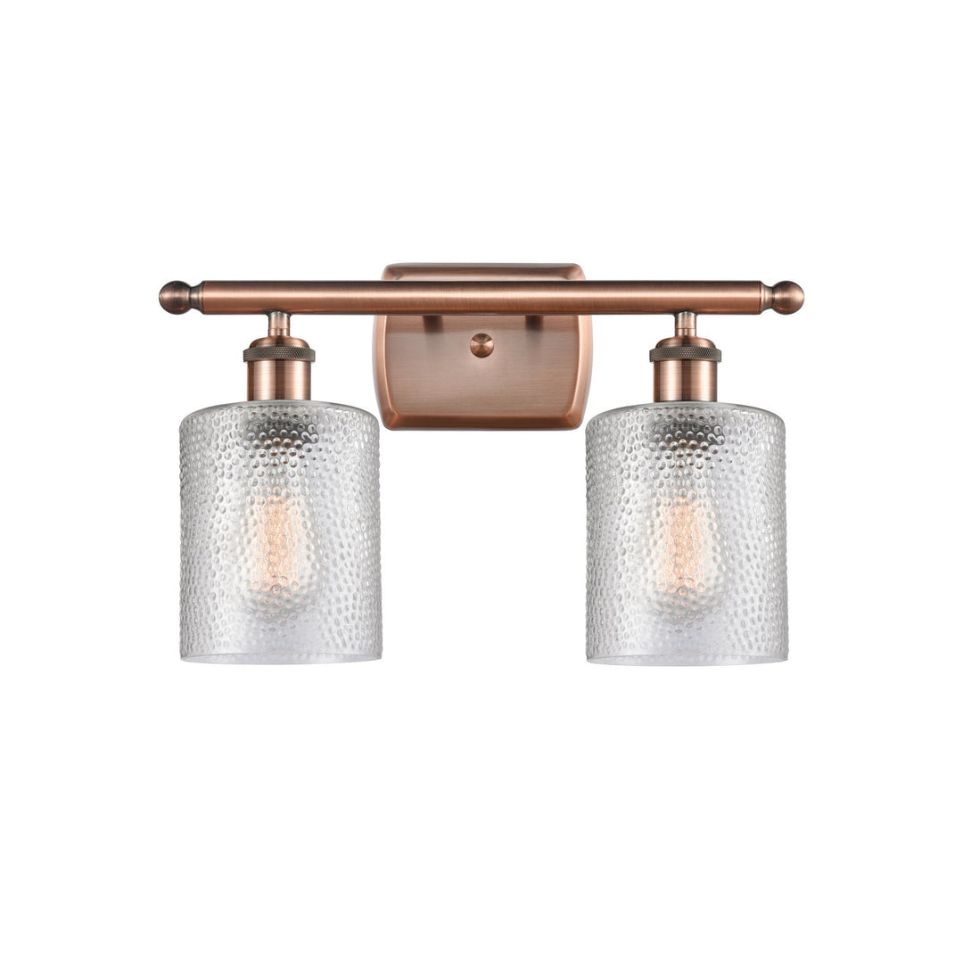 Innovations Ballston 516-2W-AC-G112 Bath Vanity Light 16 in. wide - Antique Copper