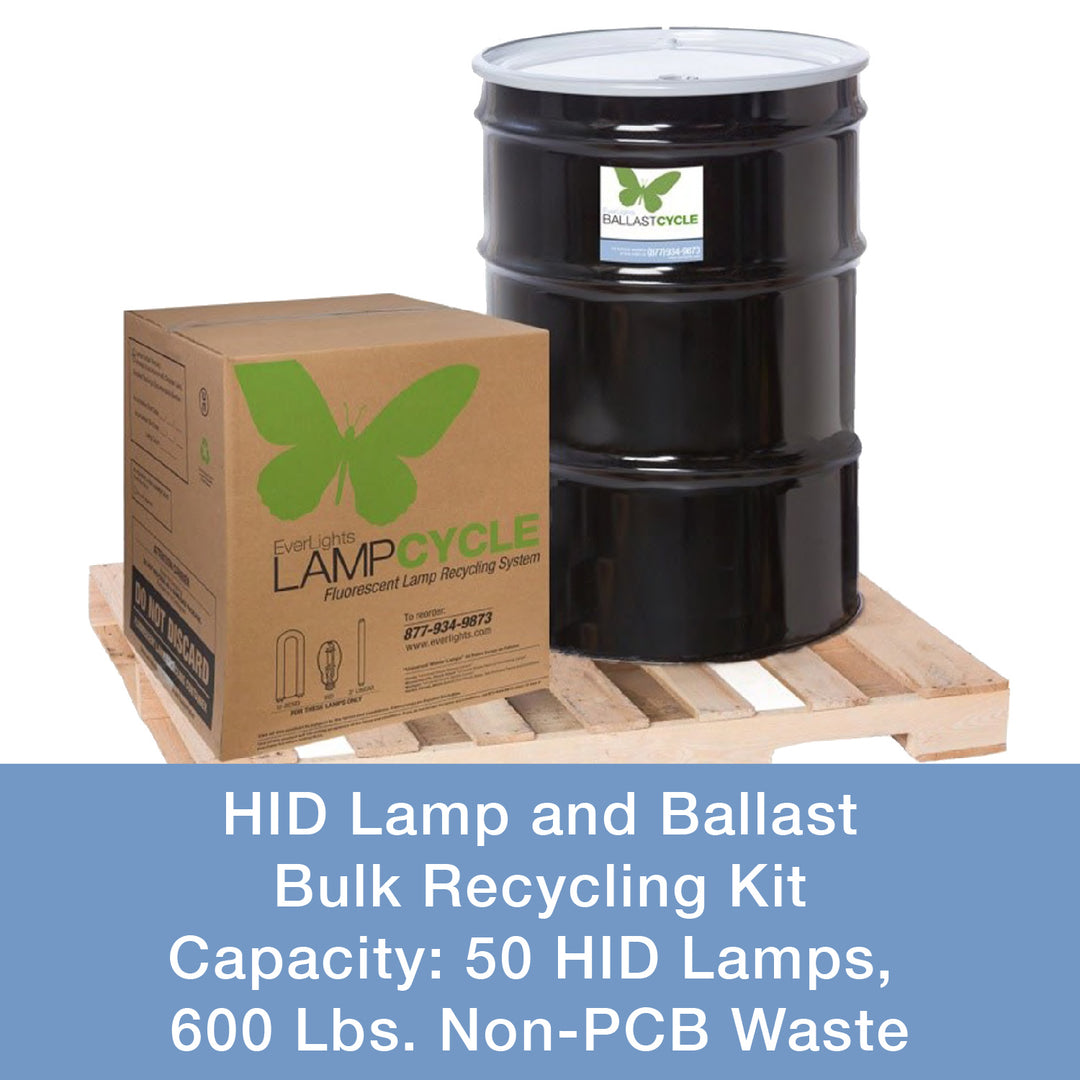 Everlights Recycling 210404  Hid Lamp & Ballast Bulk Recycling Kit Decor Bronze / Dark